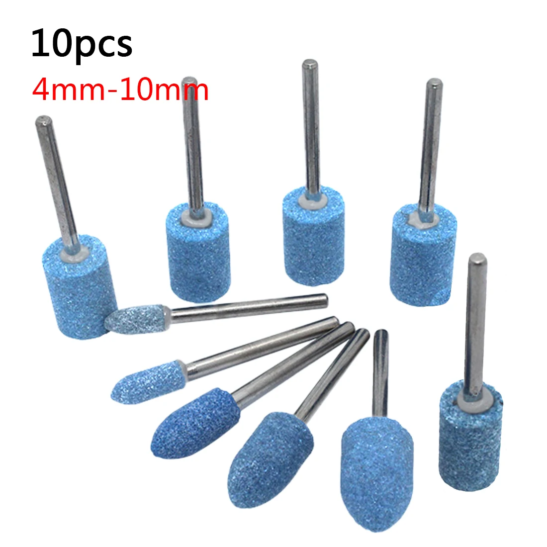 10pc Rotary Tool Abrasive Polishing Mounted Stone Grinding Wheel With 1/8 Shank For Grinding Polishing Power Tools
10pc Rotary Tool Abrasive Polishing Mounted Stone Grinding Wheel With 1/8 Shank For Grinding Polishing Power Tools