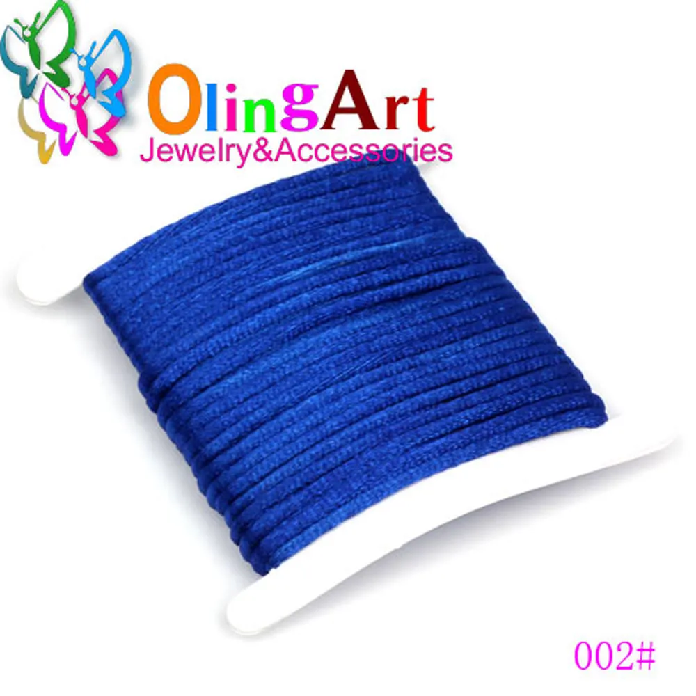 OlingArt 5M 1.5mm Multicolor Jade line,Chinese Knot String Knit Cords Ropes Line Wire DIY Jewelry Making Bracelet Nylon Cord
OlingArt 5M 1.5mm Multicolor Jade line,Chinese Knot String Knit Cords Ropes Line Wire DIY Jewelry Making Bracelet Nylon Cord