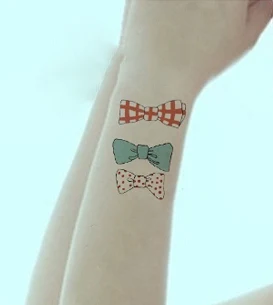Waterproof Temporary Tattoo Sticker Bow Issuer tattoo lattice for child kids girl women tatto stickers flash tatoo fake tattoos
Waterproof Temporary Tattoo Sticker Bow Issuer tattoo lattice for child kids girl women tatto stickers flash tatoo fake tattoos