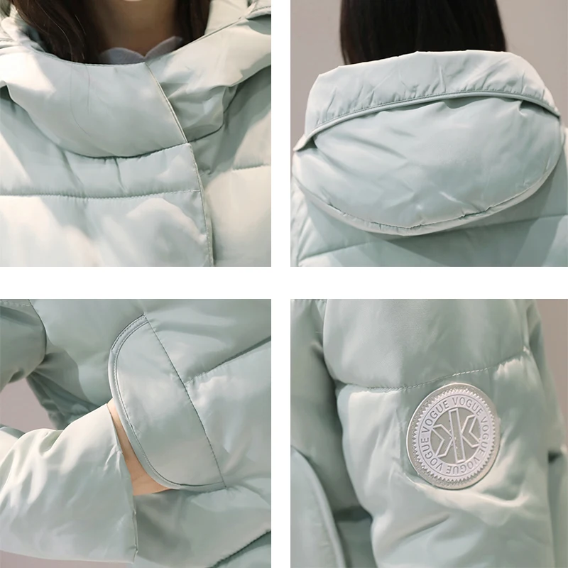 Nice Solid Color Hooded Girls Winter Jacket Women Short Warm Coat Female Cotton Padded Parka Casual Chaqueta Feminino
Nice Solid Color Hooded Girls Winter Jacket Women Short Warm Coat Female Cotton Padded Parka Casual Chaqueta Feminino