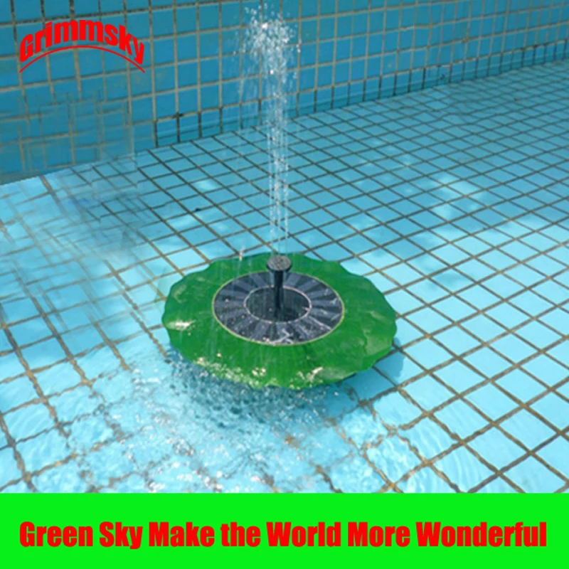 Max Spray Height 70CM Floating Lotus Flower Leaf Pool Pond Outdoor Solar Panel Home Garden Decoration Solar Power Fountain Pool
Max Spray Height 70CM Floating Lotus Flower Leaf Pool Pond Outdoor Solar Panel Home Garden Decoration Solar Power Fountain Pool