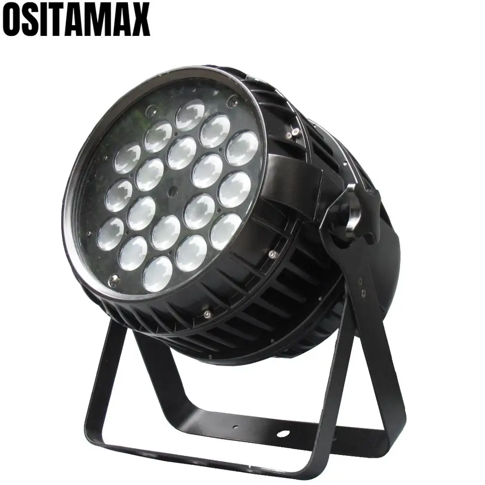 IP65 Светодиодный светильник Par Zoom Wash 18x10 Вт RGBW 4в1 Водонепроницаемый Открытый