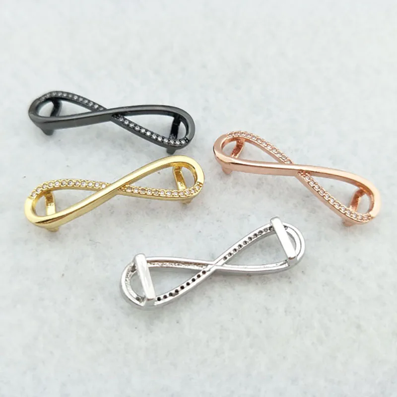 10 Pieces 8-shaped CZ zircon Micro Pave Connector,Double Bails Beads Charm,for DIY Bracelets Jewelry Finding BD333
10 Pieces 8-shaped CZ zircon Micro Pave Connector,Double Bails Beads Charm,for DIY Bracelets Jewelry Finding BD333