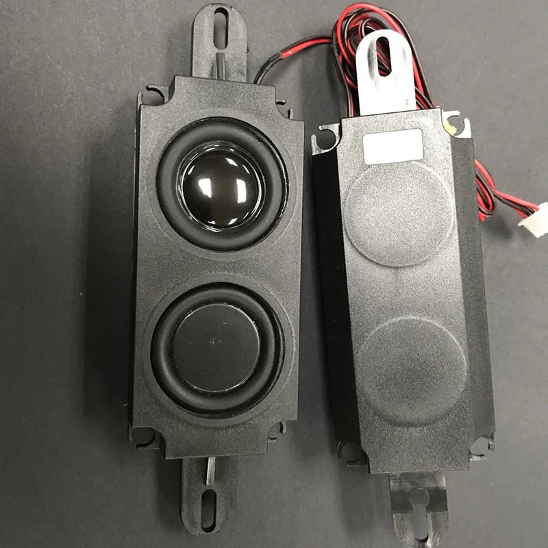 MACGARSEN 2pcs Full Range Speaker 100*50mm Rectangular Speakers 8ohm 5W TV Box LoudSpeaker Vibrating Plate Dual Horn Speaker
MACGARSEN 2pcs Full Range Speaker 100*50mm Rectangular Speakers 8ohm 5W TV Box LoudSpeaker Vibrating Plate Dual Horn Speaker