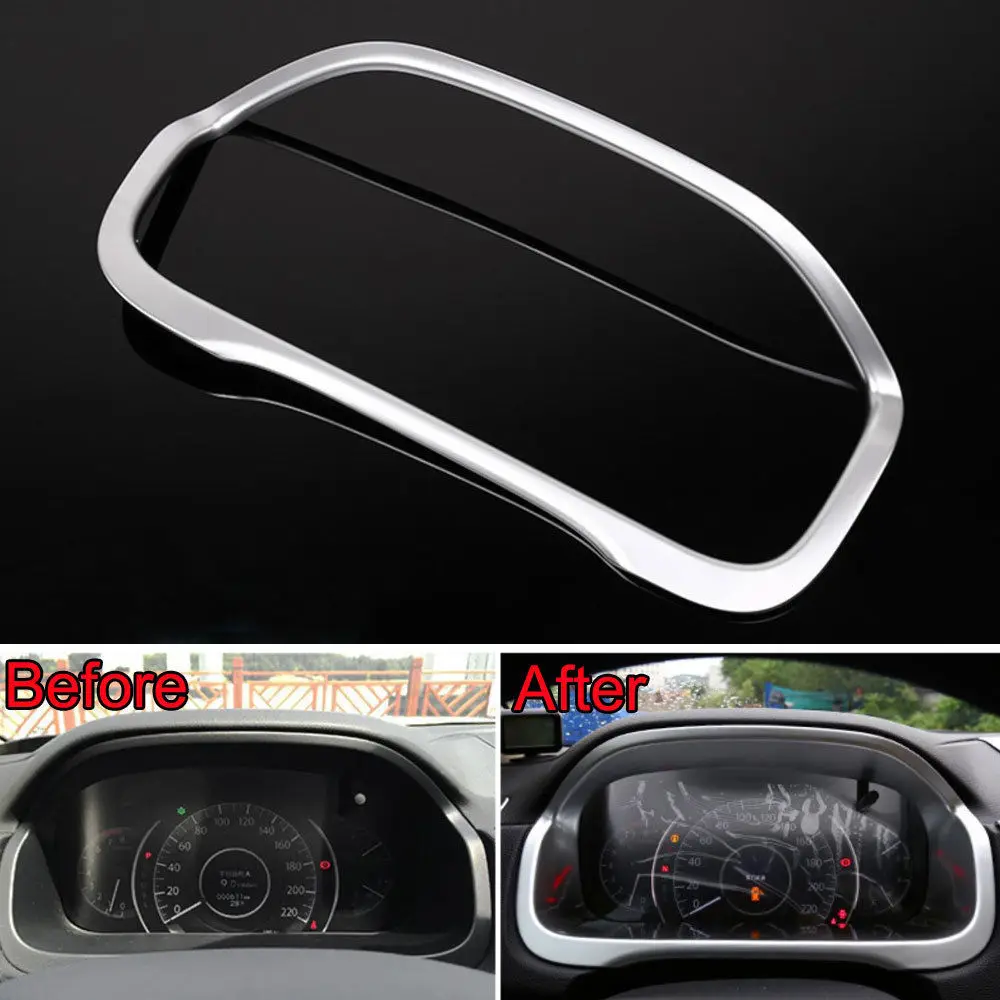 BBQ@FUKA 1pc Auto Car Chrome Dashboard Cover Decoration Trim ABS Sticker Fit For CRV CR-V 2012-2015
BBQ@FUKA 1pc Auto Car Chrome Dashboard Cover Decoration Trim ABS Sticker Fit For CRV CR-V 2012-2015