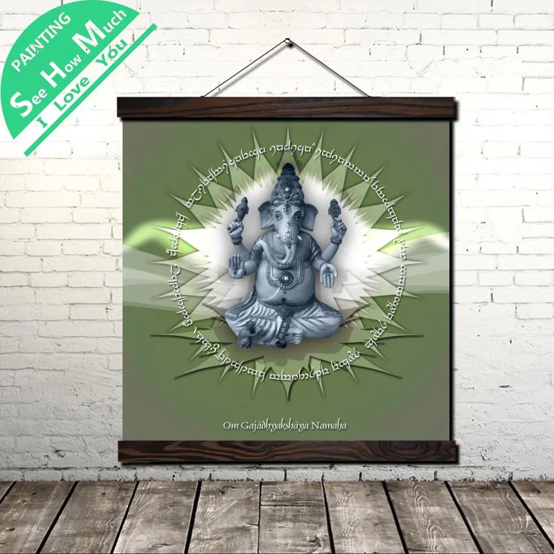 God Ganesha Photo Scroll Painting Canvas Vintage Poster and Prints Wall Art Picture Living Room Bedroom Farmhouse Decoration
God Ganesha Photo Scroll Painting Canvas Vintage Poster and Prints Wall Art Picture Living Room Bedroom Farmhouse Decoration