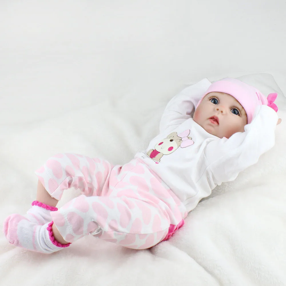 HIINST 48cm New Handmade doll Lifelike Reborn baby girl doll Silicone reborn adorable Lifelike toddler kid silicone lol doll 50#
HIINST 48cm New Handmade doll Lifelike Reborn baby girl doll Silicone reborn adorable Lifelike toddler kid silicone lol doll 50#