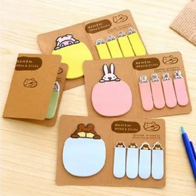 Cartoon animal shote lambling bear rabbit cowhide paper folded n times stickers notes sticky Memo Pad
Cartoon animal shote lambling bear rabbit cowhide paper folded n times stickers notes sticky Memo Pad