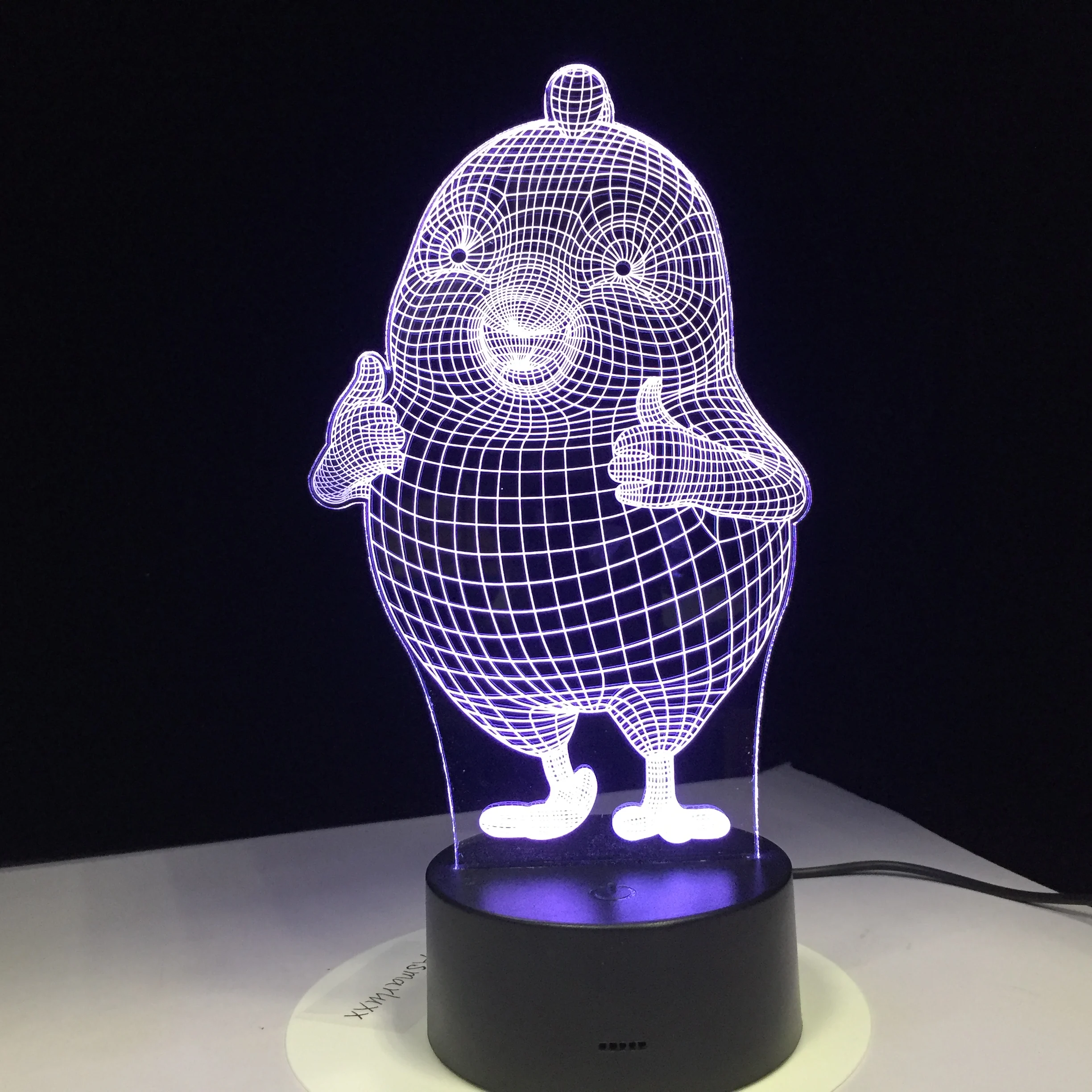 Thumb Up Cartoon Chickren 3D Night Lamp Room Table Desk Lamp Modelling LED USB Changing Night Light Decor Gift Make Kids Happy
Thumb Up Cartoon Chickren 3D Night Lamp Room Table Desk Lamp Modelling LED USB Changing Night Light Decor Gift Make Kids Happy