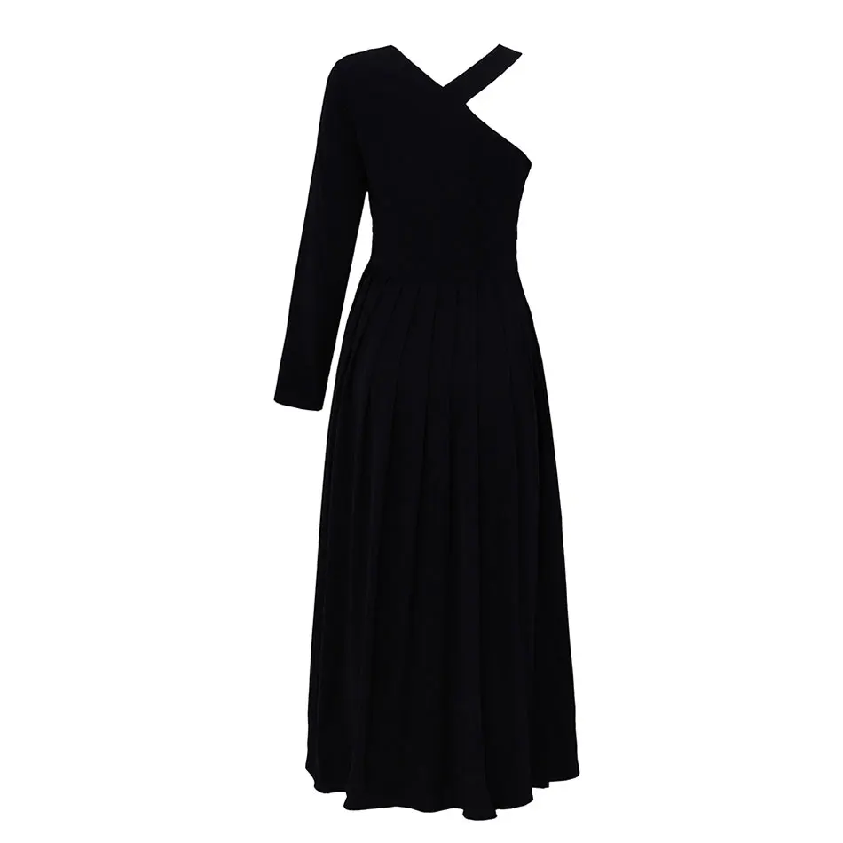 DressBird женское летнее облегающее вечернее платье, платья, сексуальное черное платье макси без рукавов с одним открытым плечом и драпировкой, ...
DressBird женское летнее облегающее вечернее платье, платья, сексуальное черное платье макси без рукавов с одним открытым плечом и драпировкой, ...