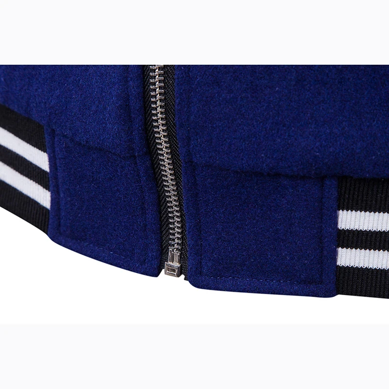 2017 tops patchwork jacket new fashion brand Menswear trend Autumn and winter woolen men flying suit baseball uniform jackets
2017 tops patchwork jacket new fashion brand Menswear trend Autumn and winter woolen men flying suit baseball uniform jackets
