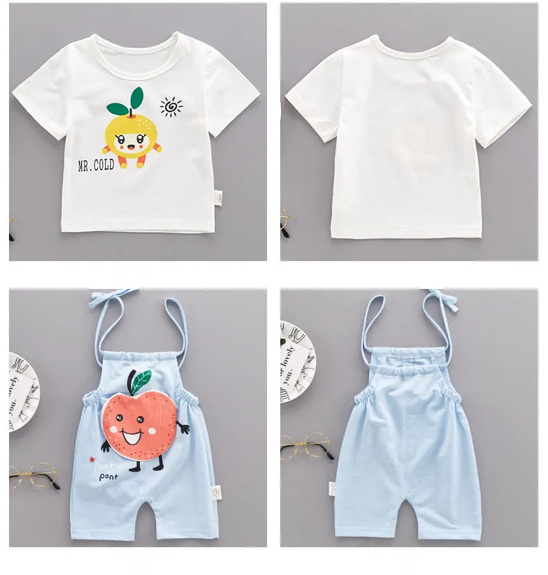 Baby Girl Boy Clothes Sets Summer 2019 Casual Active Infant Sets Short Sleeve Print Cartoon T-shirt+Pants Toddler Boy Clothing
Baby Girl Boy Clothes Sets Summer 2019 Casual Active Infant Sets Short Sleeve Print Cartoon T-shirt+Pants Toddler Boy Clothing