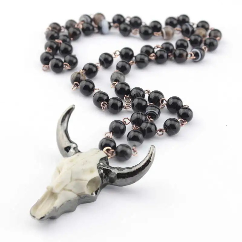ZWPON Amazonite Stones Necklace Ethnic Tribal Jewelry Totem Horn Pendant Necklace for Women Fashion Natural Stone Long Necklace
ZWPON Amazonite Stones Necklace Ethnic Tribal Jewelry Totem Horn Pendant Necklace for Women Fashion Natural Stone Long Necklace