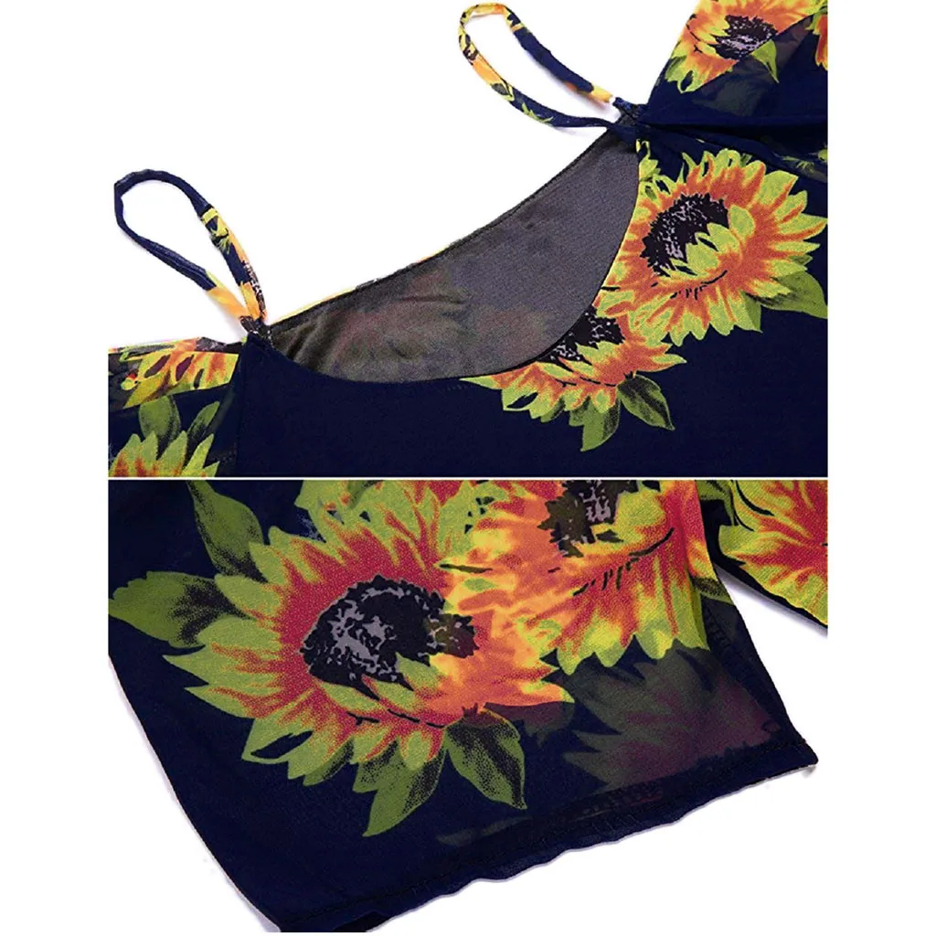 Womail Floral Printed Summer Chiffon Material Fashion Cold Shoulder Loose Beach Hot Sale O-Neck Female Dress 19MAR11
Womail Floral Printed Summer Chiffon Material Fashion Cold Shoulder Loose Beach Hot Sale O-Neck Female Dress 19MAR11
