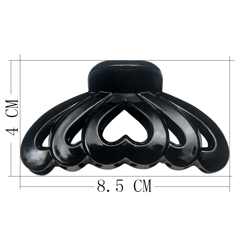 Women Hair Claws Plastic Heart Shape Hair Clips Girls Hairpin Barrettes Hair Accessories for Women Hair Styling Tool Crab Claw
Women Hair Claws Plastic Heart Shape Hair Clips Girls Hairpin Barrettes Hair Accessories for Women Hair Styling Tool Crab Claw