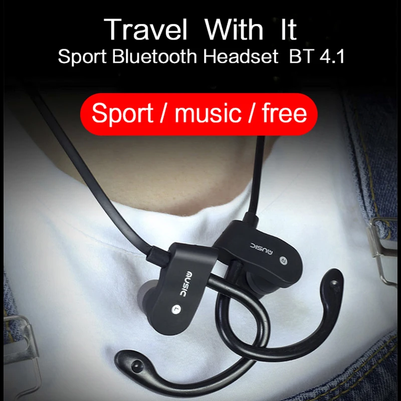 Sport Running Bluetooth Earphone For Samsung GT-S5510 Earbuds Headsets With Microphone Wireless Earphones | Электроника