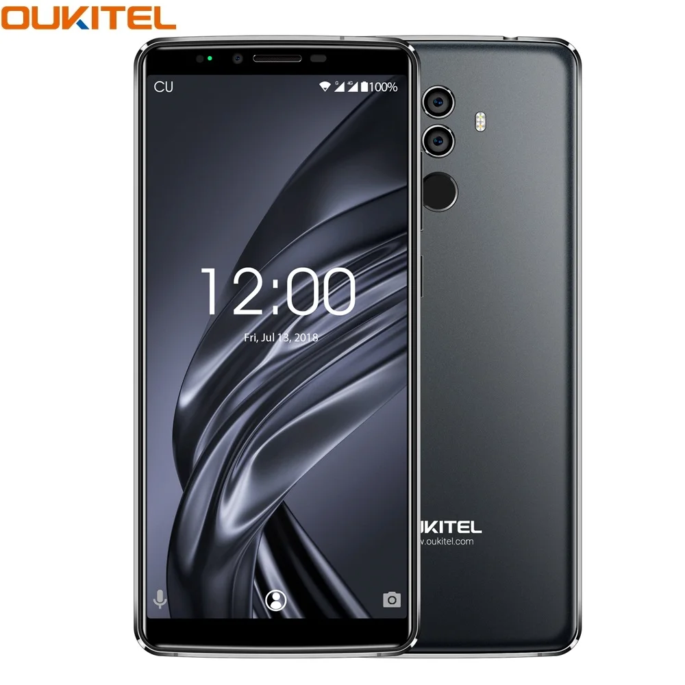 OUKITEL K8 4G смартфон 6 0 дюймов Android 8 MTK6750T четыре ядра 4 Гб Оперативная память 64