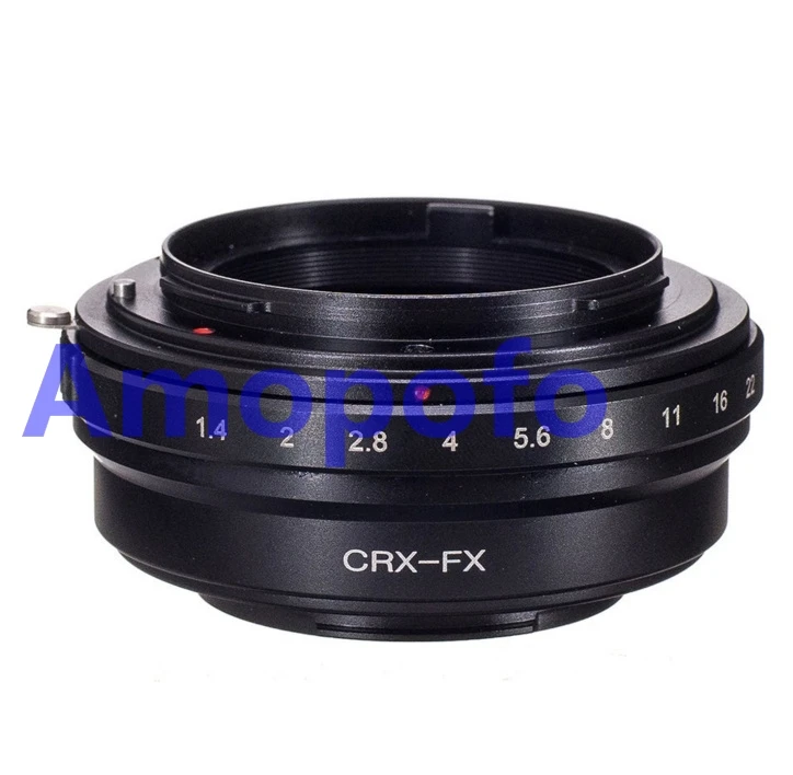 AMOPOFO CRX-FX Adapter Contarex Lens to Fujifilm X-Pro1 X-E1 X-E2 X-M1 X-A1 XT1 X-T2
AMOPOFO CRX-FX Adapter Contarex Lens to Fujifilm X-Pro1 X-E1 X-E2 X-M1 X-A1 XT1 X-T2