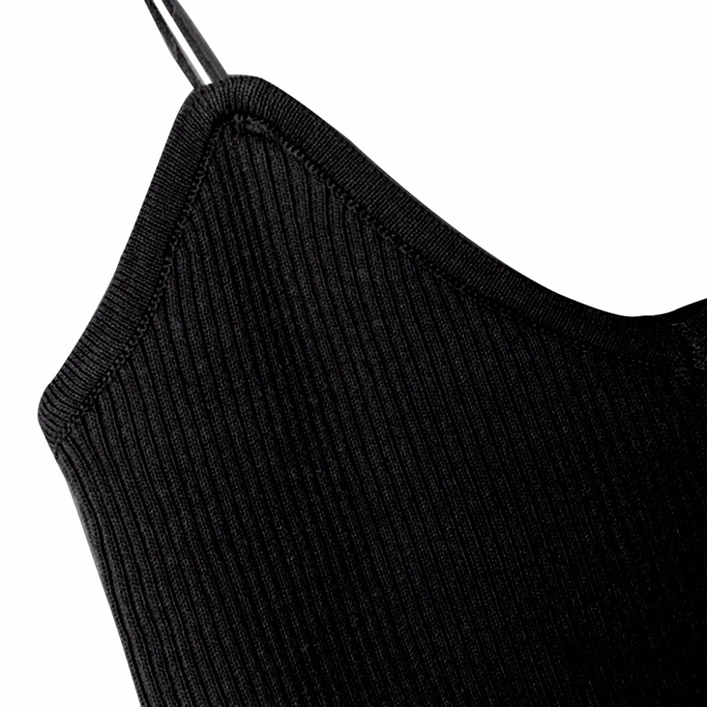 9 Colors Knitted Tank Tops Women Camisole Vest Simple Stretchable VNeck Slim Sexy Strappy New
9 Colors Knitted Tank Tops Women Camisole Vest Simple Stretchable VNeck Slim Sexy Strappy New