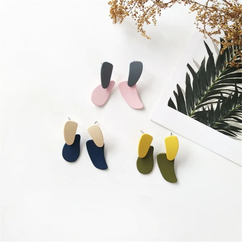 Newest Designs Jewelry Colorful Coating Earrings For Women Jewelry Two Tone Color Earrings female wedding earings party jewelry
Newest Designs Jewelry Colorful Coating Earrings For Women Jewelry Two Tone Color Earrings female wedding earings party jewelry