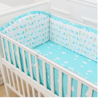 6PCS Baby Bedding Baby Cradle Crib Netting Bumper Set Toddler Infant protetor de berço (4bumper+sheet+pillow cover)
6PCS Baby Bedding Baby Cradle Crib Netting Bumper Set Toddler Infant protetor de berço (4bumper+sheet+pillow cover)