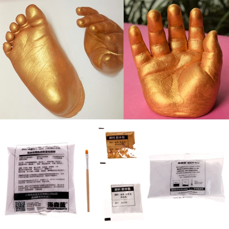 3D Plaster Handprints Footprints Baby Kids Adult Hand & Foot Casting Mini Kit Keepsake Gifts
3D Plaster Handprints Footprints Baby Kids Adult Hand & Foot Casting Mini Kit Keepsake Gifts