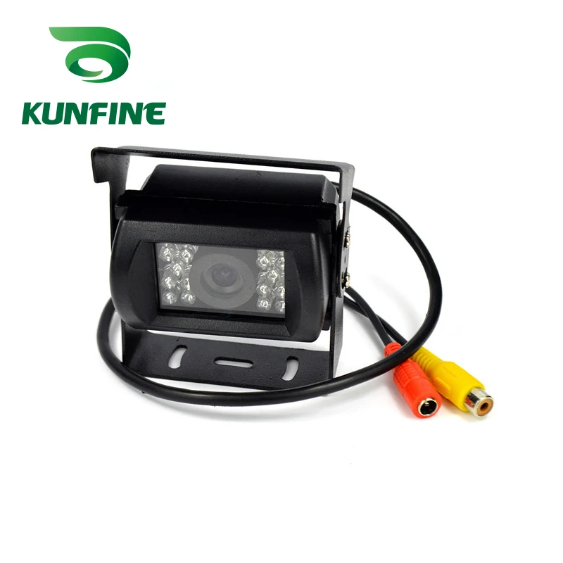 KUNFINE 12V/24V Universal Car Rear View Camera Backup Reversing Parking Rearview Cam Night Vision Waterproof for Truck Bus | Автомобили и