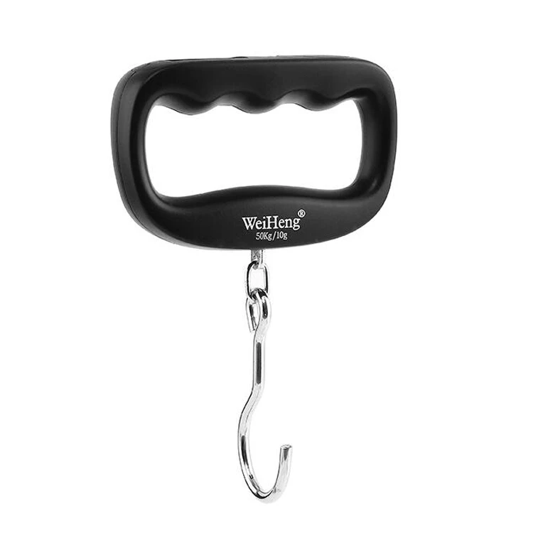 

WeiHeng 50kg x 10g Mini Portable Electronic Hanging Scale Weight Luggage Digital Weighing Travel Hook Scales LCD