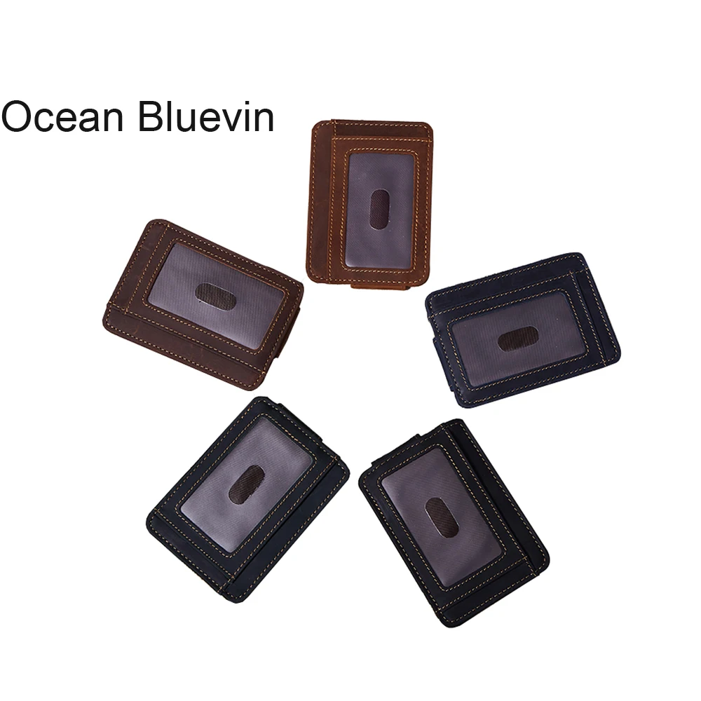OCEAN bluewin/новый кошелек из коровьей кожи в европейском и американском стиле Модный