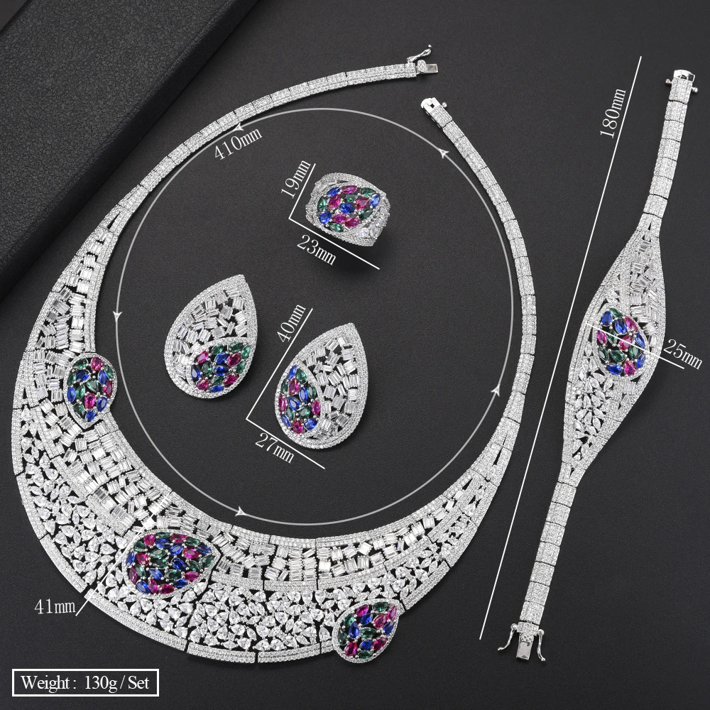 missvikki Luxury Gold Jewelry Sets Wedding Party Jewellery for Brides Accessories Necklace/Earrings/Ring/Bracelet Jewelry Set
missvikki Luxury Gold Jewelry Sets Wedding Party Jewellery for Brides Accessories Necklace/Earrings/Ring/Bracelet Jewelry Set