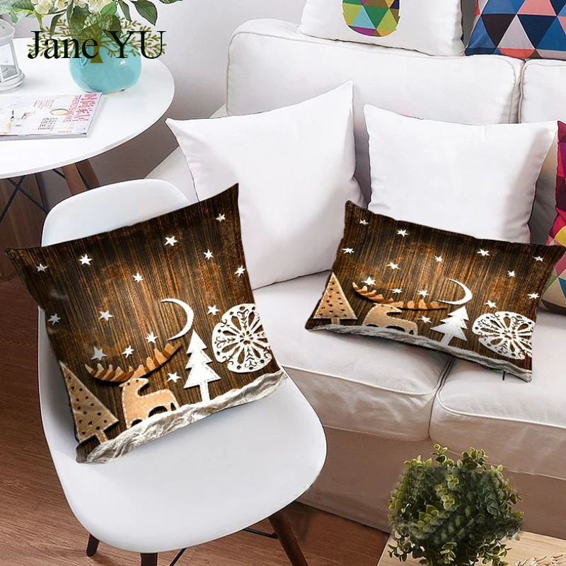 JaneYU Christmas theme printing personality pillow Christmas foreign trade rely on the photo
JaneYU Christmas theme printing personality pillow Christmas foreign trade rely on the photo