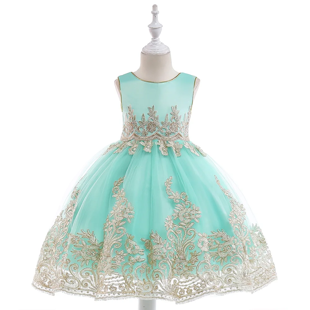Children's Dress Embroidered Princess Dress Noble and Elegant Sweet Flower Girl Ball Gown Girl Dress
Children's Dress Embroidered Princess Dress Noble and Elegant Sweet Flower Girl Ball Gown Girl Dress