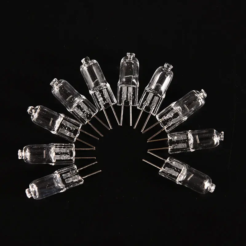 10 PCS Halogen G4 AC12V 20W Lamp JC Type G4 Halogen Light Bulbs G4 Base Clear Halogen inserted beads crystal lamp
10 PCS Halogen G4 AC12V 20W Lamp JC Type G4 Halogen Light Bulbs G4 Base Clear Halogen inserted beads crystal lamp