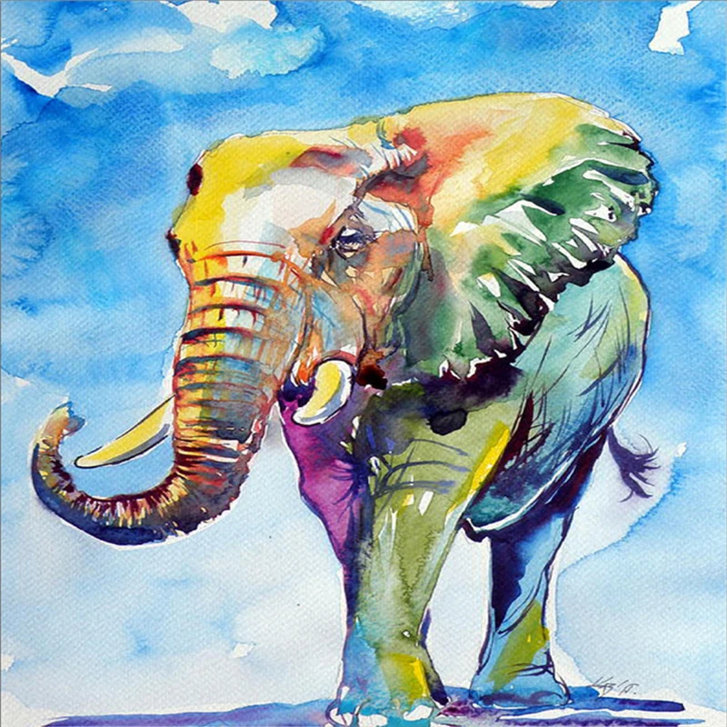 5D DIY Diamond Painting Animal Elephant Cross Stitch Full Diamond Mosaic Rhinestone Painting Diamond Embroidery Home Paintings
5D DIY Diamond Painting Animal Elephant Cross Stitch Full Diamond Mosaic Rhinestone Painting Diamond Embroidery Home Paintings