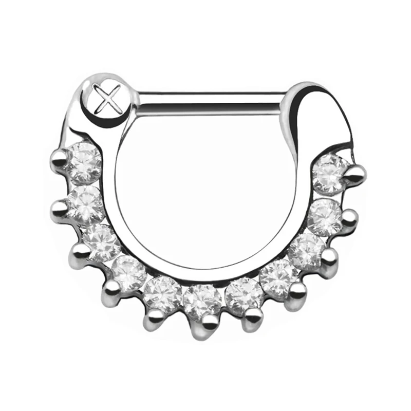 Nose ring rhinestone septum clicker piercing septum rings nose rings and studs 16g septum piercing real fashion jewelry septo
Nose ring rhinestone septum clicker piercing septum rings nose rings and studs 16g septum piercing real fashion jewelry septo