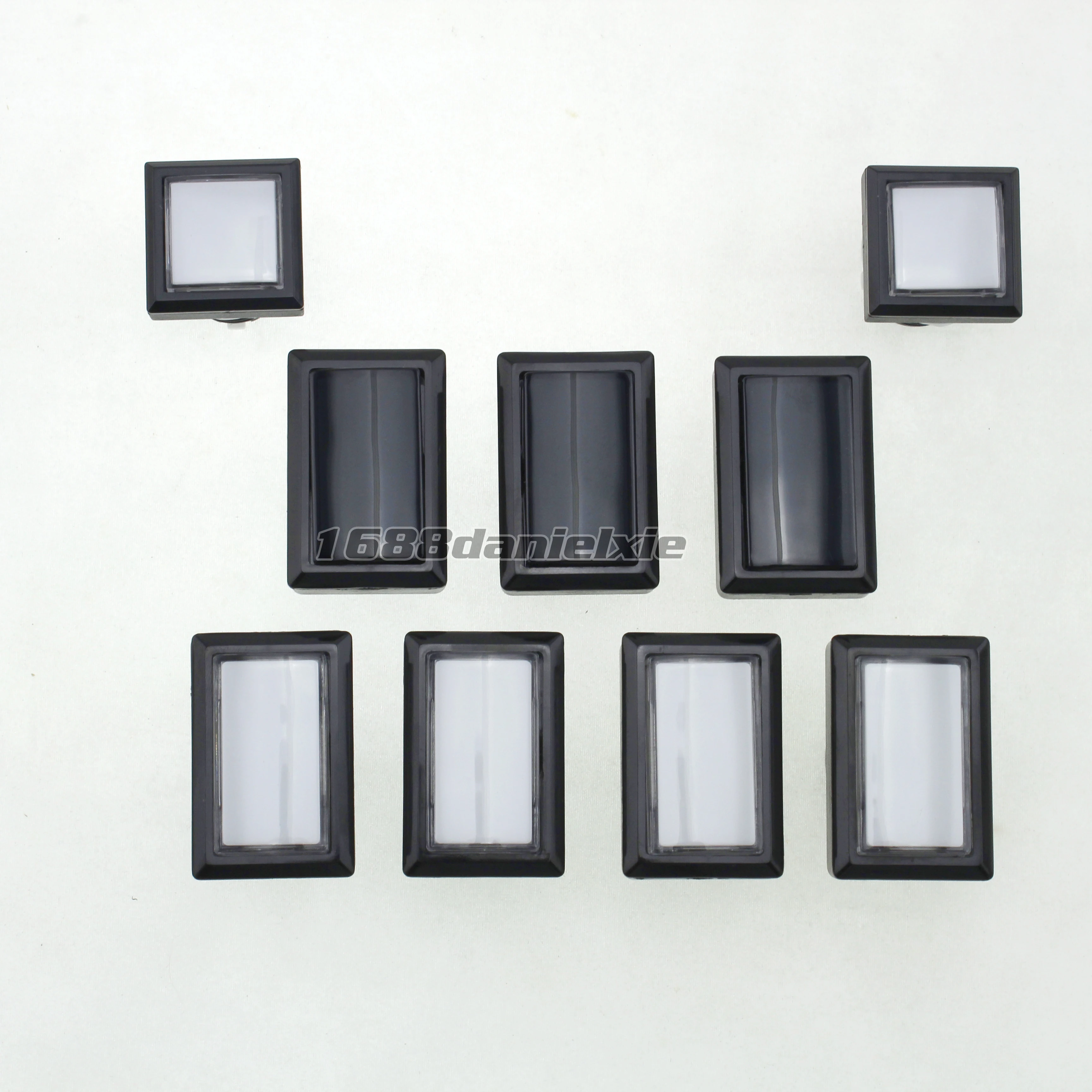 New Beatmania IIDX LED Illuminated Button 7 Rectangular + 2 Square LED Light Push Buttons For Arcade Machine Video Games
New Beatmania IIDX LED Illuminated Button 7 Rectangular + 2 Square LED Light Push Buttons For Arcade Machine Video Games