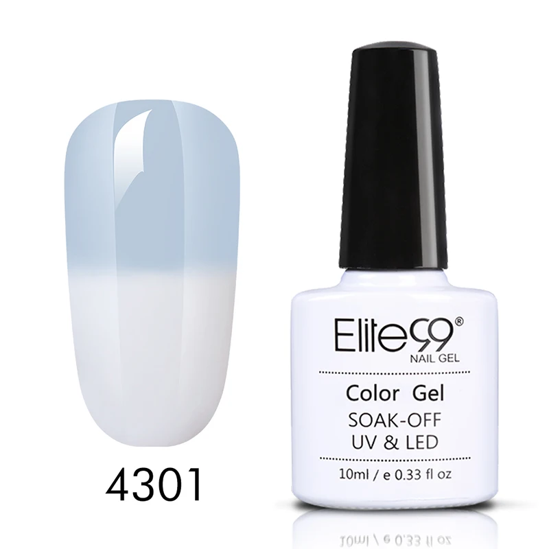 Elite99 Термальность Цвет изменение серый Vernis УФ-гель для ногтей Гель-лак Краски