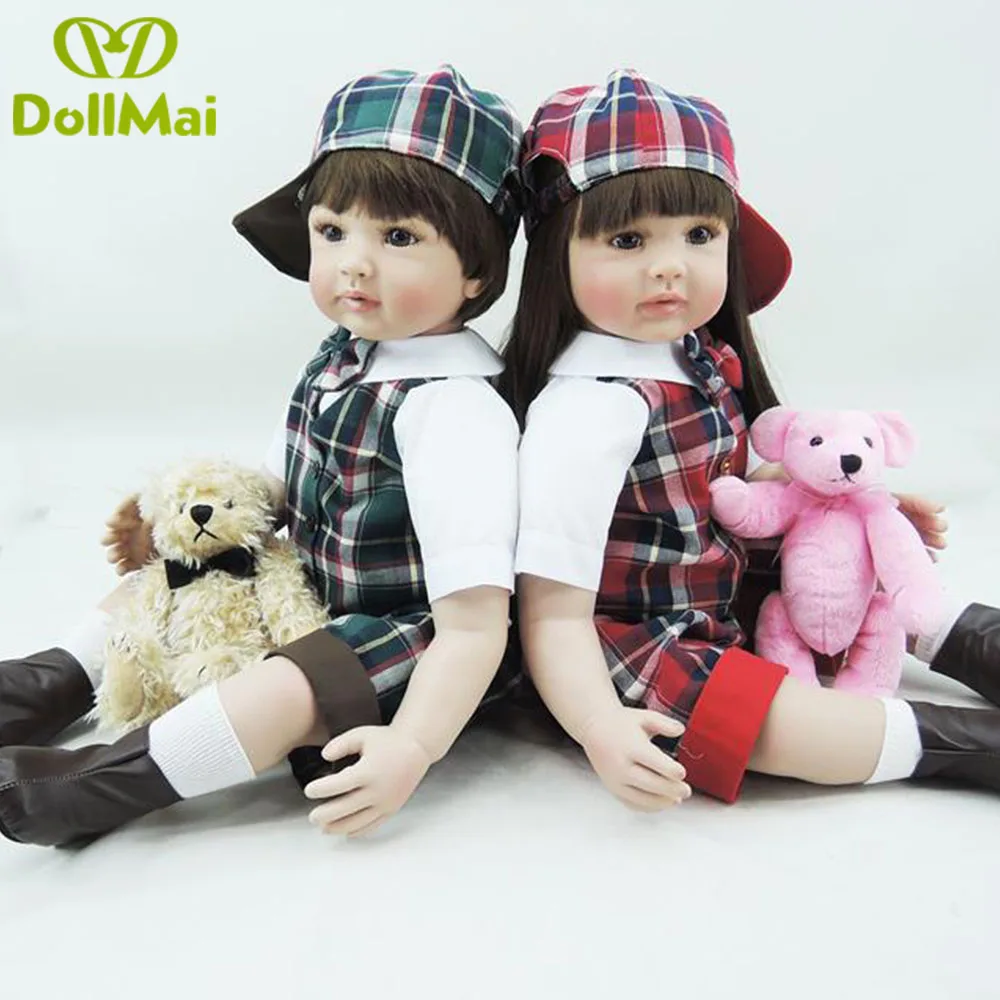 DollMai Exquisite Princess Doll kids reborn toddler Girl Adoras doll 24" 60cm silicone vinyl reborn baby dolls gift toys
DollMai Exquisite Princess Doll kids reborn toddler Girl Adoras doll 24" 60cm silicone vinyl reborn baby dolls gift toys