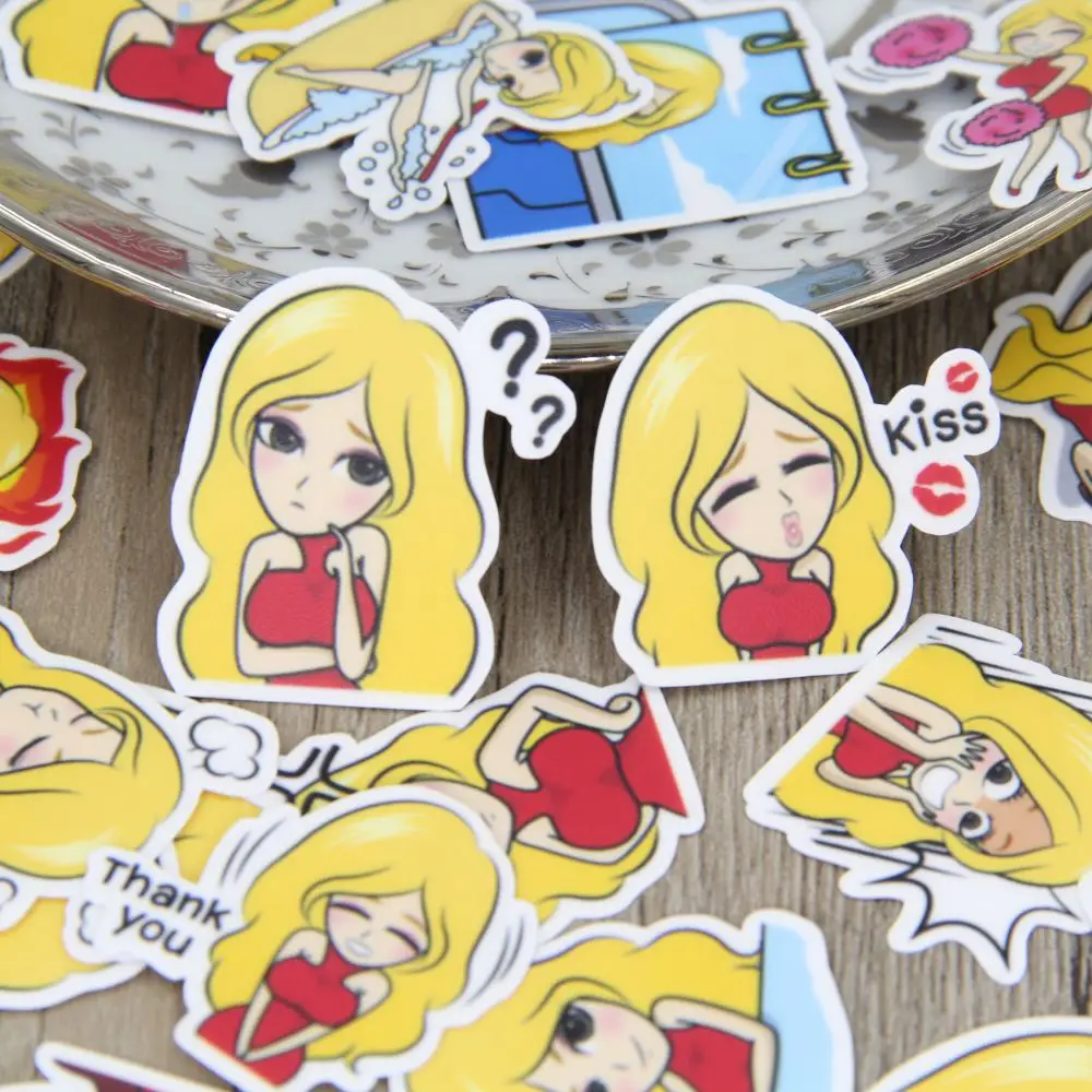 40pcs Yellow Hair Girl Emotion Scrapbooking Stickers Women Lady DIY Craft Decorative Sticker Pack
40pcs Yellow Hair Girl Emotion Scrapbooking Stickers Women Lady DIY Craft Decorative Sticker Pack