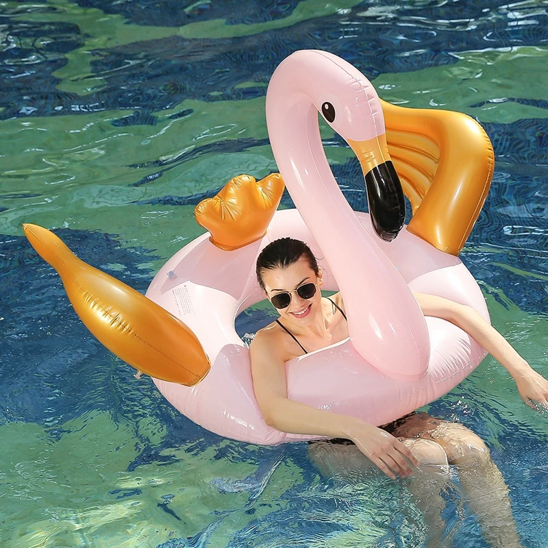 140CM Inflatable flamingo swimming float Inflatable Air Mattress Swimming Pool for adults Accessories Summer Toys swimming ring
140CM Inflatable flamingo swimming float Inflatable Air Mattress Swimming Pool for adults Accessories Summer Toys swimming ring