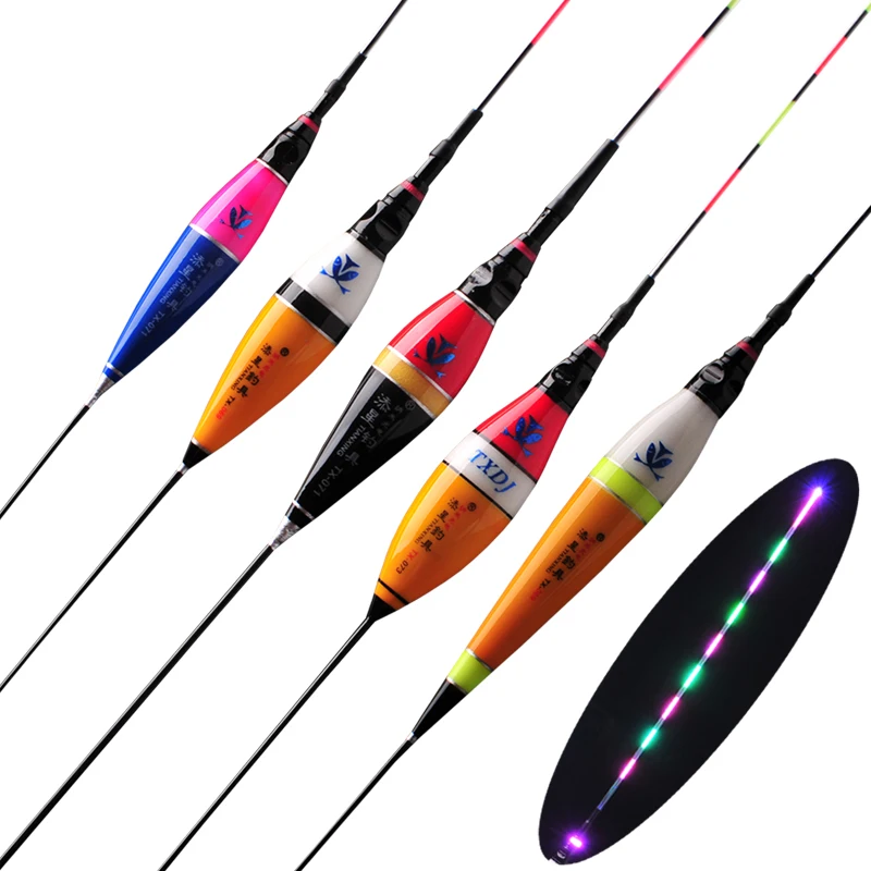 Luminous Fishing Float Light Electronic Float Fishing Tackle Float Composite Nano Buoy Fishing Crucian Carp Fishing Equipment
Luminous Fishing Float Light Electronic Float Fishing Tackle Float Composite Nano Buoy Fishing Crucian Carp Fishing Equipment
