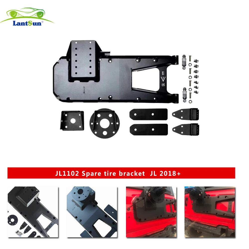 Carrier & Adjustable Spare Tire Mounting Kit JL1102 for JL wrangler 2018+ Iron Bracket
Carrier & Adjustable Spare Tire Mounting Kit JL1102 for JL wrangler 2018+ Iron Bracket