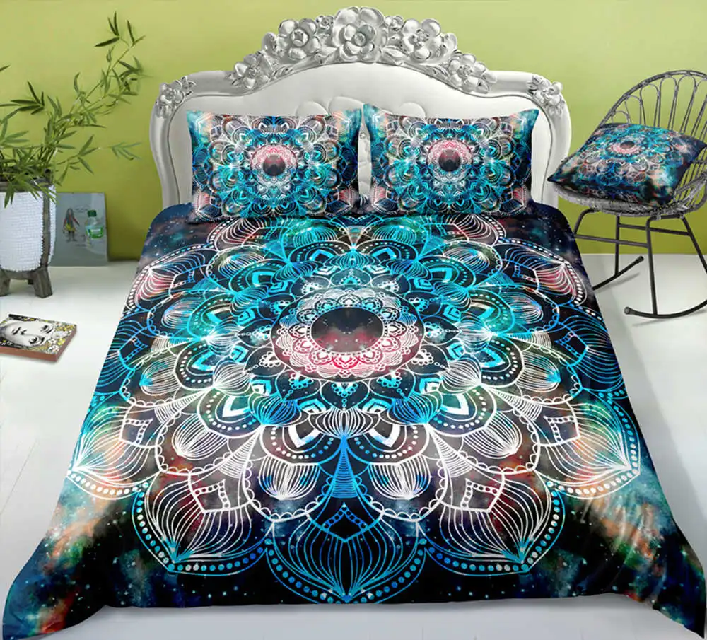 Thumbedding Dropship Bohemia Style Pink Watercolor Mandala Bedding Set Classic Designed Floral 3D Duvet Cover Set Innovative
Thumbedding Dropship Bohemia Style Pink Watercolor Mandala Bedding Set Classic Designed Floral 3D Duvet Cover Set Innovative