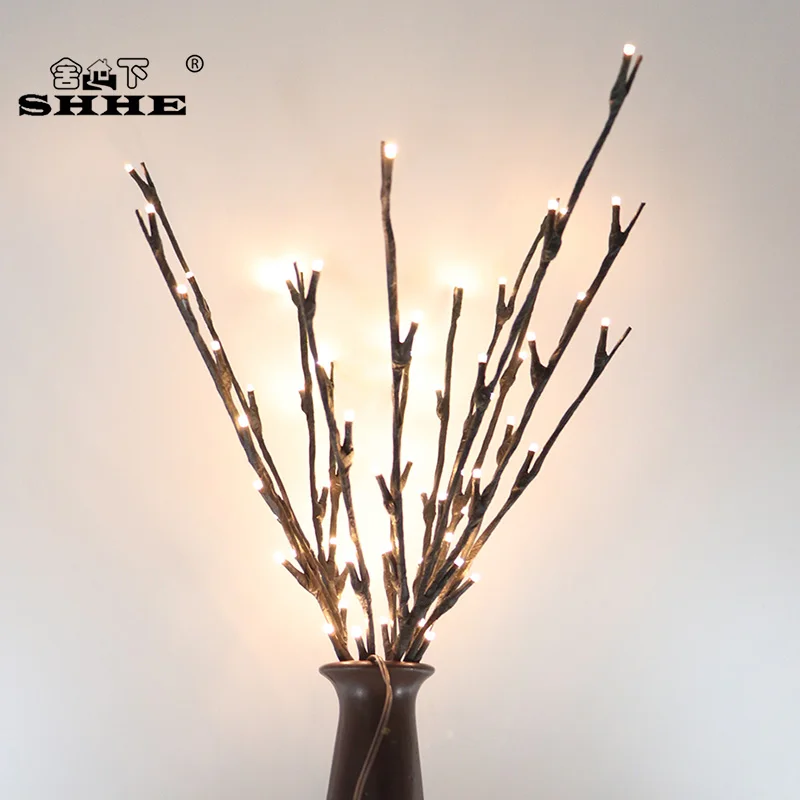 Lighted Twig Fairy Branch Lights String Decorative Artificial Willow Tree Plants Floral Lighting Crafts with Timer for Home
Lighted Twig Fairy Branch Lights String Decorative Artificial Willow Tree Plants Floral Lighting Crafts with Timer for Home