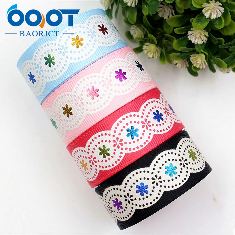 Мультяшные ленты OOOT BAORJCT 177015 22 мм 10 ярдов Термотрансферная печатная корсажная