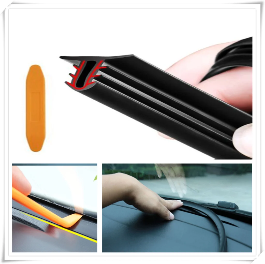 1.6M Car Dashboard Strip Front Sealing Rubber for Peugeot 206 307 406 407 207 208 308 508 2008 3008 4008 6008 301 408
1.6M Car Dashboard Strip Front Sealing Rubber for Peugeot 206 307 406 407 207 208 308 508 2008 3008 4008 6008 301 408