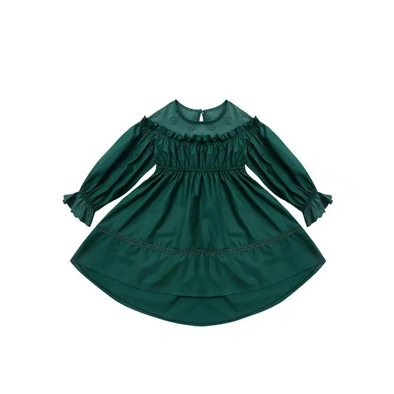 2019 Fashion Kids Girl Lace Ruched Princess Dress Children Solid Pleated Cotton Clothing Teen Girl Elegant Casual Vestido Q874
2019 Fashion Kids Girl Lace Ruched Princess Dress Children Solid Pleated Cotton Clothing Teen Girl Elegant Casual Vestido Q874