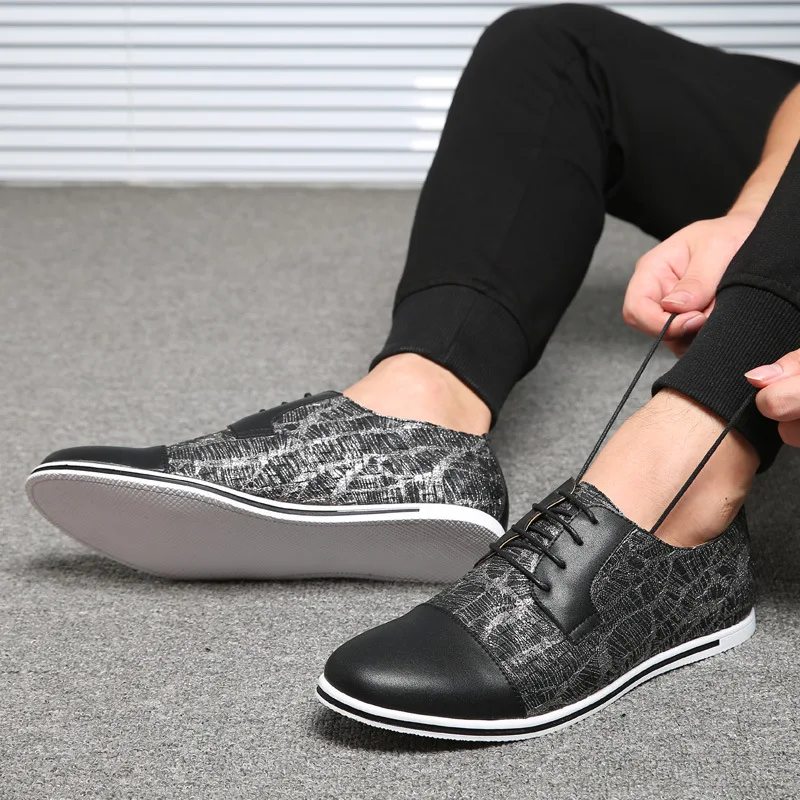 Men Shoes Luxury Classic Mens Shoes Casual Stitching Leather Oxfords Zapatillas Hombre 2019 New Zapatos Large Size 38-50
Men Shoes Luxury Classic Mens Shoes Casual Stitching Leather Oxfords Zapatillas Hombre 2019 New Zapatos Large Size 38-50