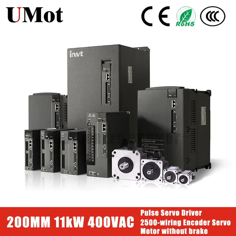11kW AC servomotor 380V 3 phase 15 hp industrial servo motor with pulse servo driver 5m cables for CNC engraving machine
11kW AC servomotor 380V 3 phase 15 hp industrial servo motor with pulse servo driver 5m cables for CNC engraving machine