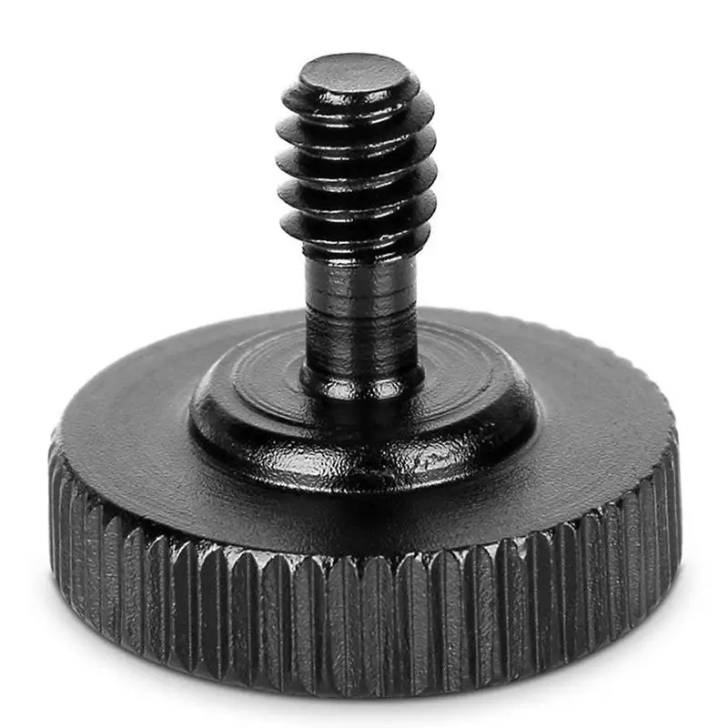 Thumb Screw Camera Quick Release 1/4 inch Thumbscrew L Bracket Screw Mount Adapter Bottom 1/4 inch-20 Female Thread (Pack of 2
Thumb Screw Camera Quick Release 1/4 inch Thumbscrew L Bracket Screw Mount Adapter Bottom 1/4 inch-20 Female Thread (Pack of 2